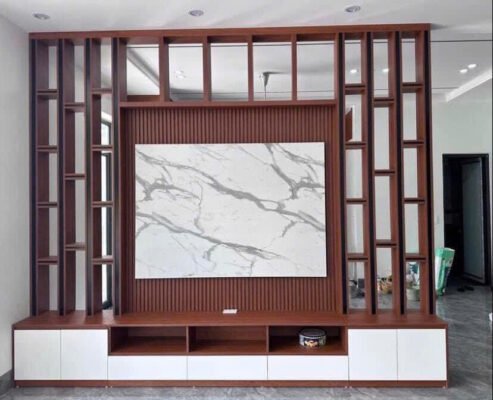 Mẫu vách ngăn phòng khách - Đại Nam Sơn
