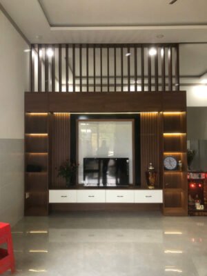 Mẫu vách kệ tủ ti vi được thiết kế riêng từ        Nội thất Đại Nam Sơn Xu hướng nổi bật năm 2025