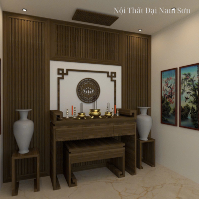 Bàn thờ thiết kế - Nội thất Đại Nam Sơn